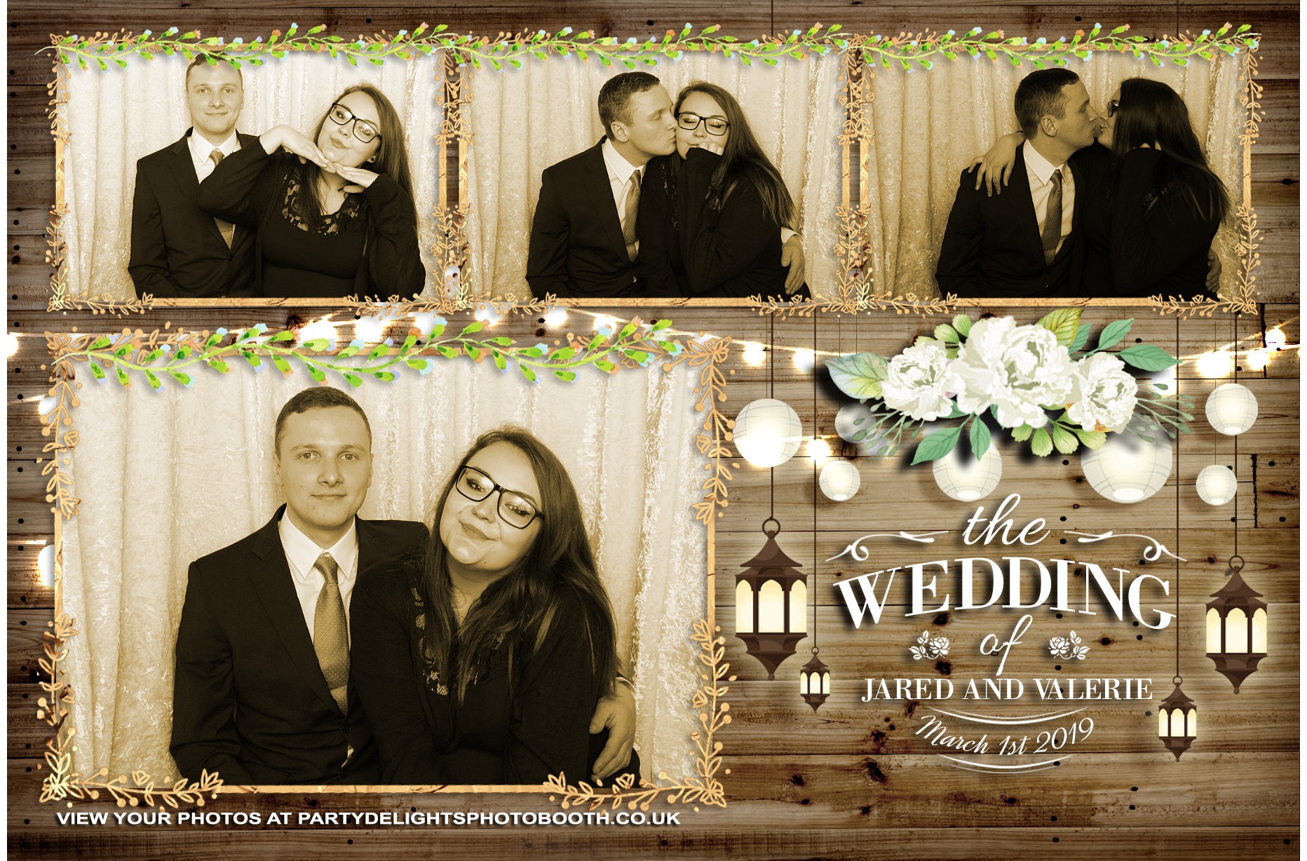 Jared and Valerie’s Wedding - Prints | View more photos from the event at gallery.partydelightsphotobooth.co.uk/u/PartyDelightsPhotoBooth/Jared-and-Valerie’s-Wedding-Prints